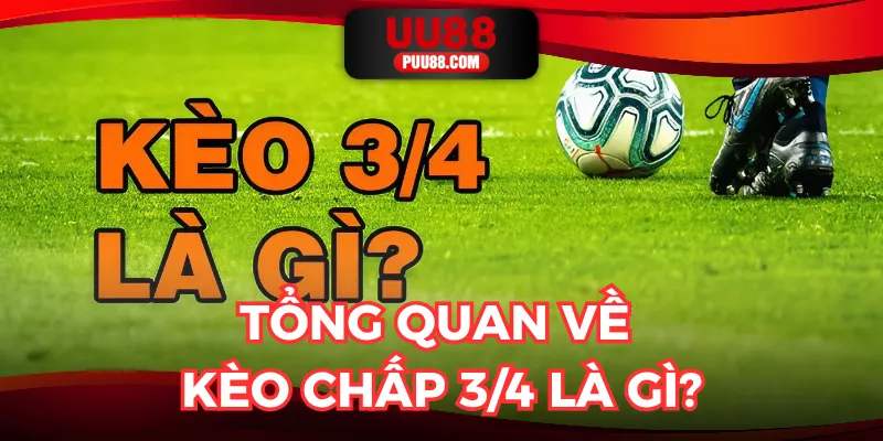 Hiểu sơ về kèo chấp 3/4 là gì?